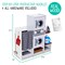 Lil' Jumbl Wooden Pretend Laundry Playset for Kids with Washer and Dryer
